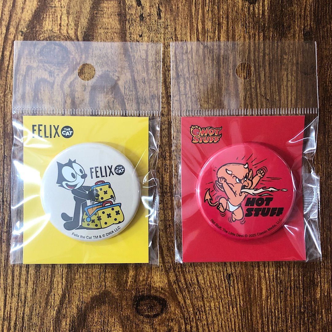 【缶バッジ全10種 コンプリートセット】ヒズ・リトル・アンバー 缶バッジ】2種セット FELIX リトルデビル アメリカン雑貨 - メルカリ