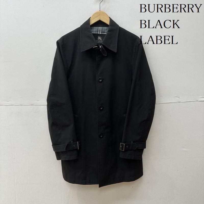 BURBERRY BLACK LABEL ノバチェック ステンカラーコート