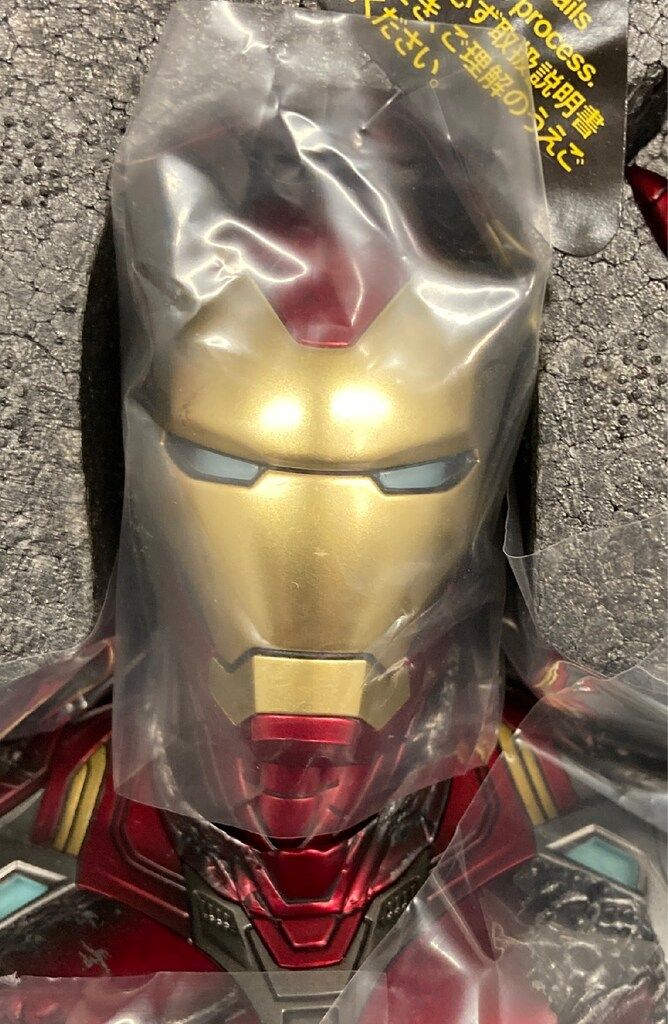 HIROちゃんさん専用【marvelマスターピース96】インサート6枚 DLX Iron Man Mark 6 (Battle Damaged) (DLX アイアンマン