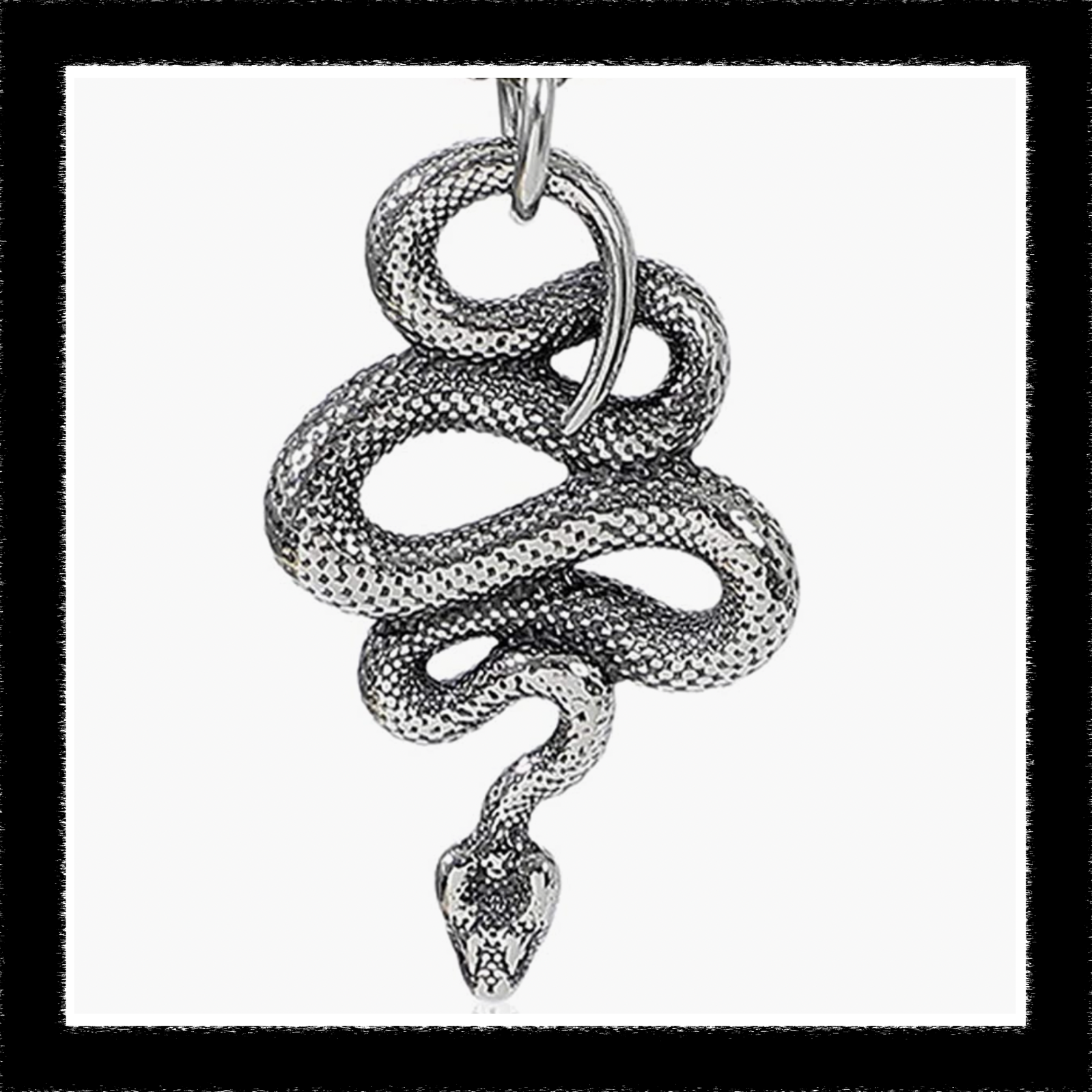 割引クーポン ペンダント チャーム トップ ネックレス Snake-2 ヘビ 蛇