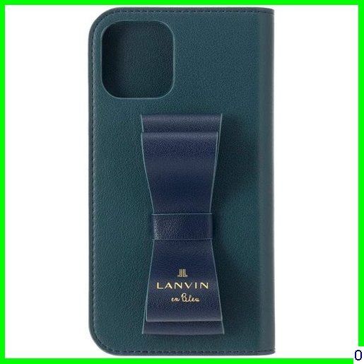 ☆ LANVIN Blue Navy/Vintage 13 iPhone Case Folio - Bleu en 1767