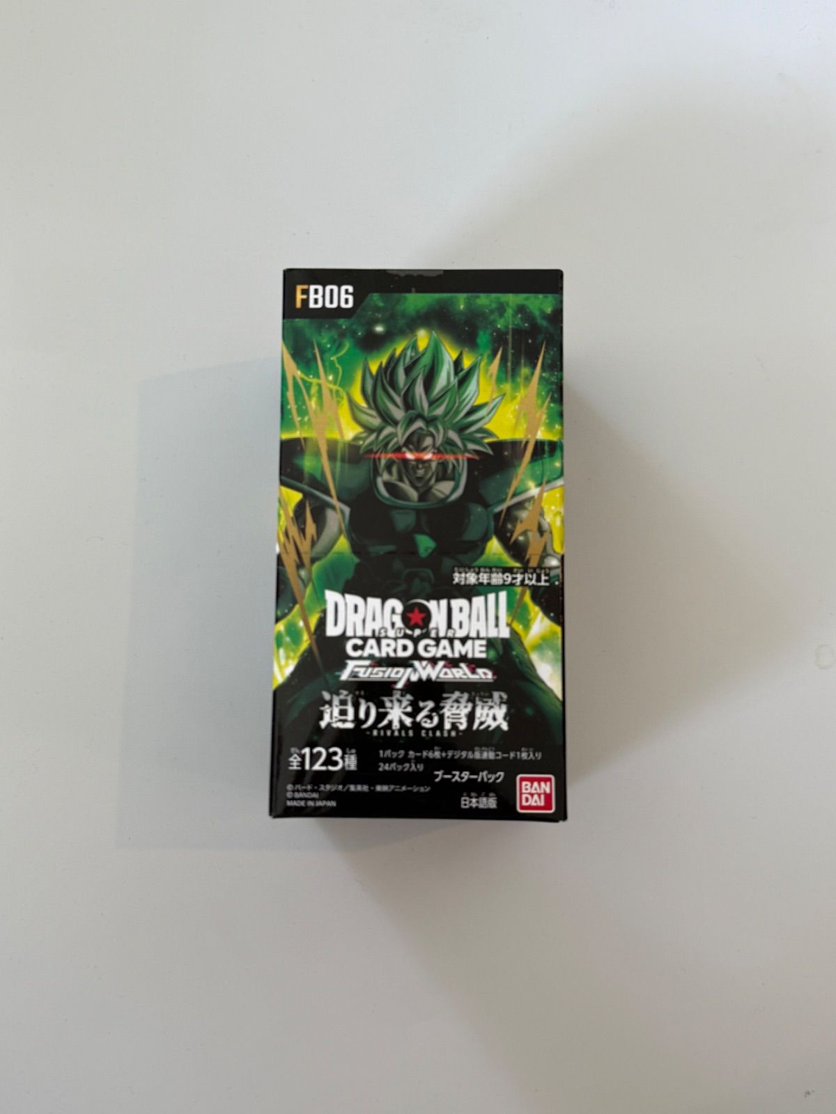ドラゴンボールカード 迫り来る脅威 FB06 ブースターパック