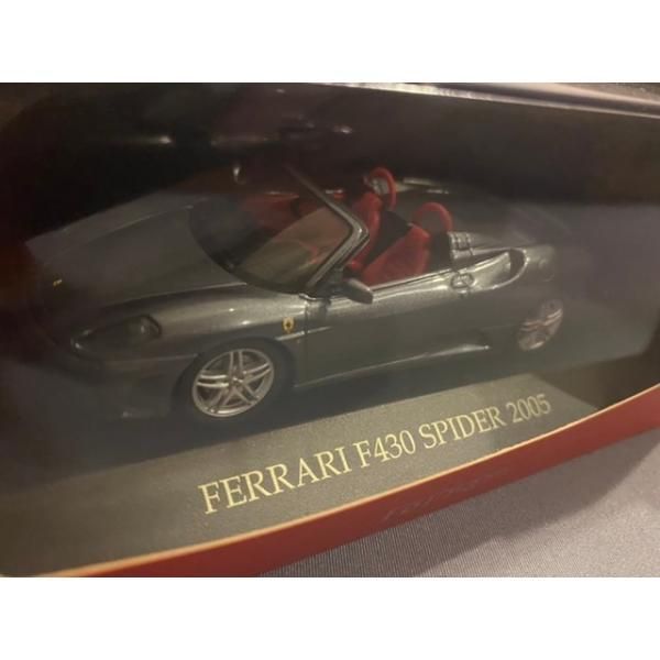 フェラーリ Ferrari F430 Spider Silver 2005 色：Spider Silver メーカー：ixo 新品未使用 1/43ミニカー