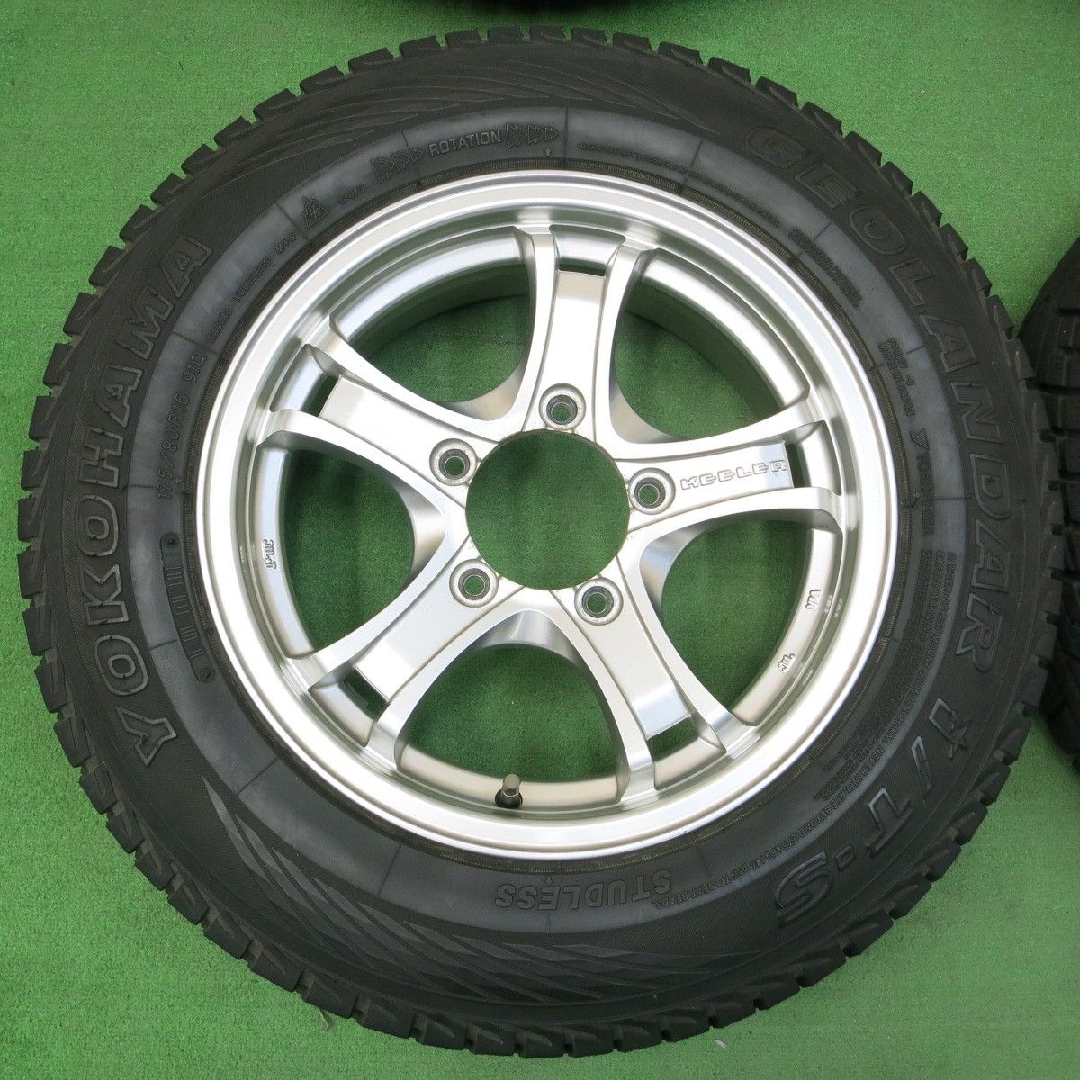 Weds KEELER ウェッズ キーラー16インチ、アルミホイールセット