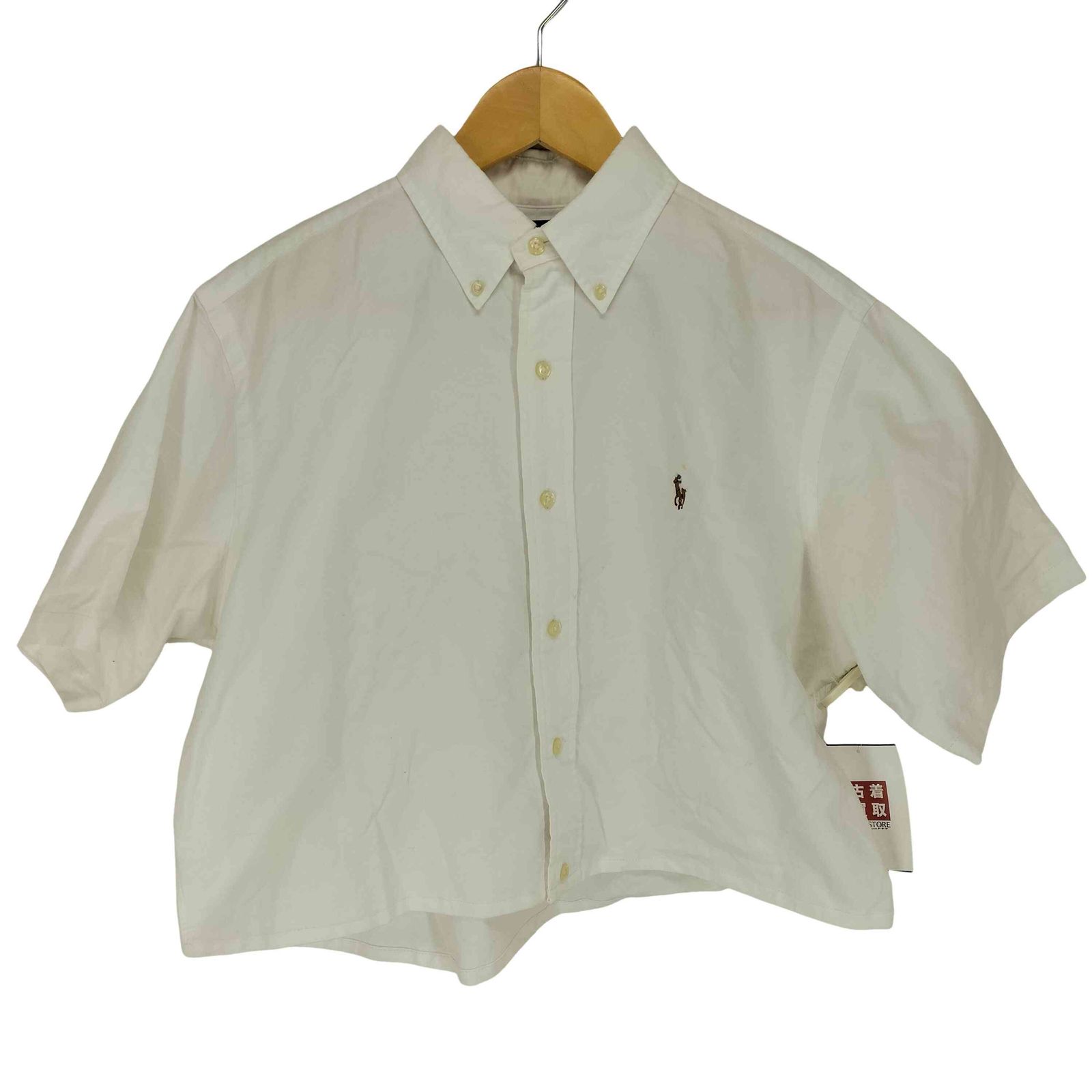 ラルフローレン RALPH LAUREN CLASSIC FIT 裾リメイク ショートシャツ メンズ  15 1/2