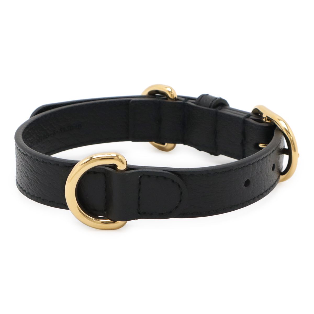 価格比較でお得にお買物。 GUCCI グッチ スモール ミディアム ペット カラー ドッグカラー 首輪 ペット用品 小型犬 中型犬用 レザー ブラック 黒 ゴールド金具 692943