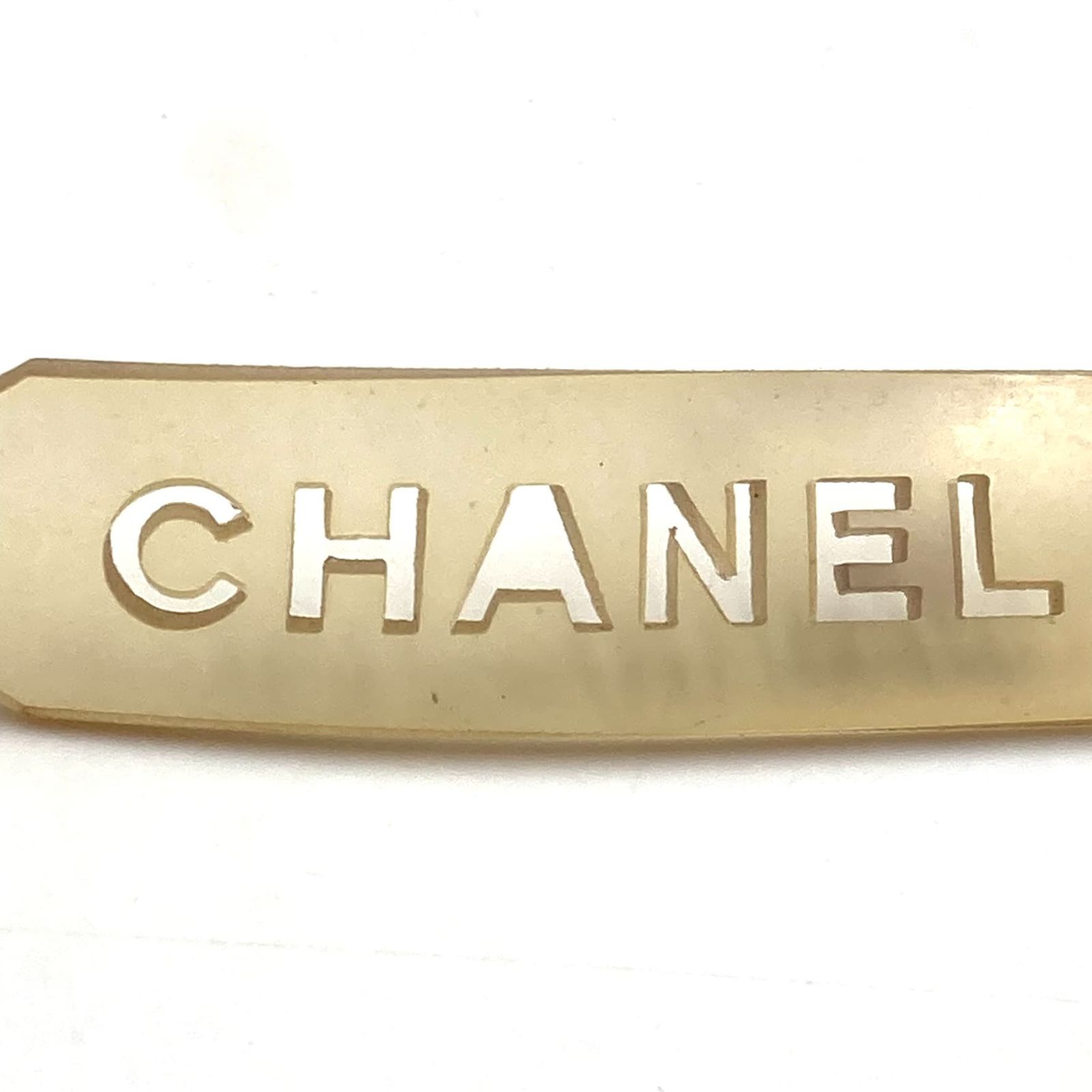 CHANEL シャネル ラバーベルト ブレスレット チョーカー クリア 