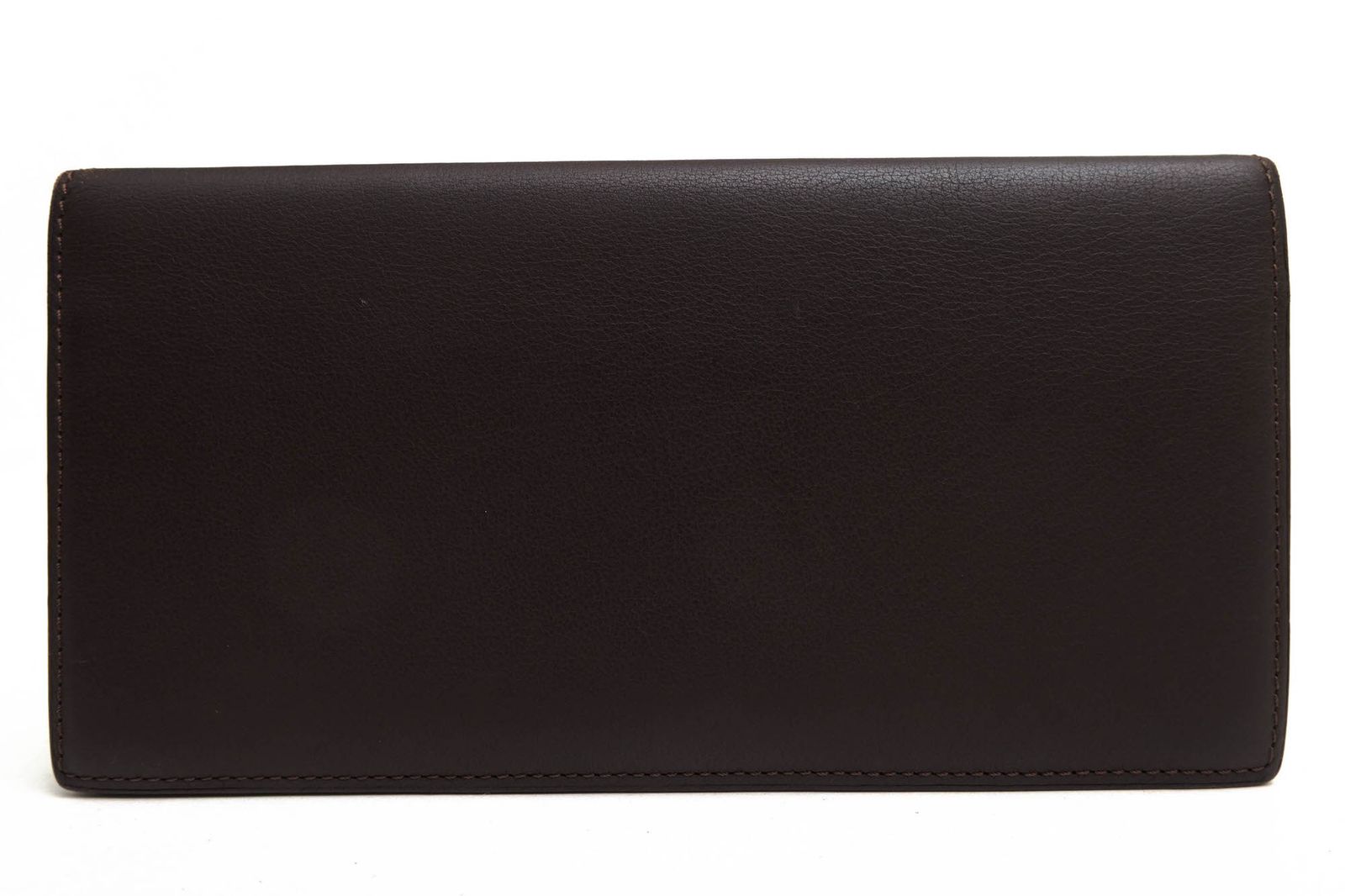 ダンヒル Dunhill 長財布 財布 ウォレット メンズ 男性 男性用 レザー 革 本革 ダークブラウン 茶 ブラウン WS 1001 B EDITION エディション 二つ折り 小銭入れなし 札入れ