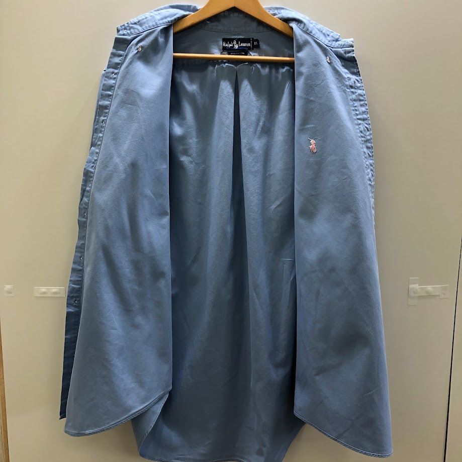 ラルフローレン CLASSIC FIT ビッグシルエット 長袖シャツ LG Ralph Lauren】ラルフローレン『ビームス別注 オックスフォード