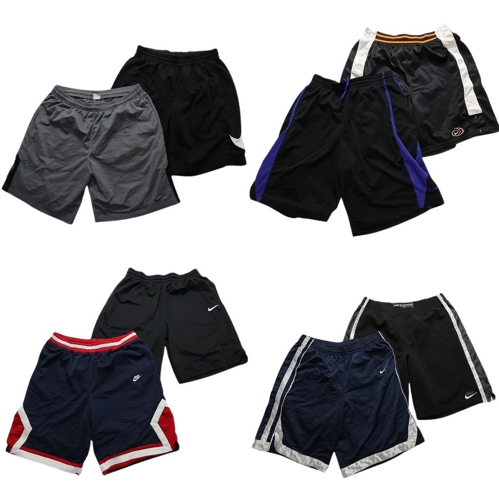 古着卸 ナイキ NIKE バスパン 8枚セット メンズ 2XL ワンポイント ライン系 バイ 古着 NA4720