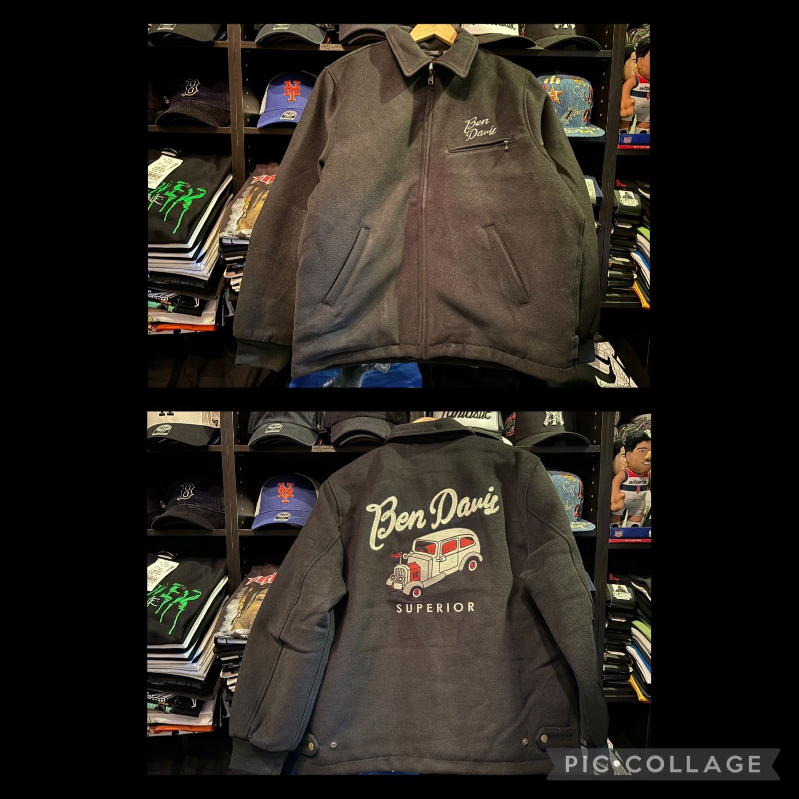 BEN DAVIS ベンデイビス BENS CAR CLUB JACKET ジャケット 長袖 メンズ 