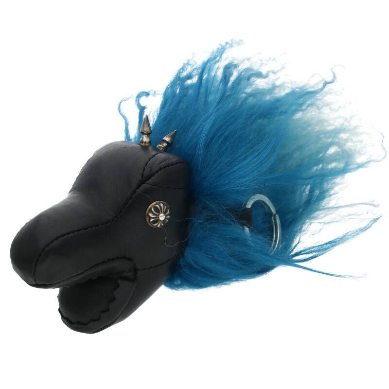 クロムハーツ DINO LTHR/ダイナソー クロスボールボタンレザー  