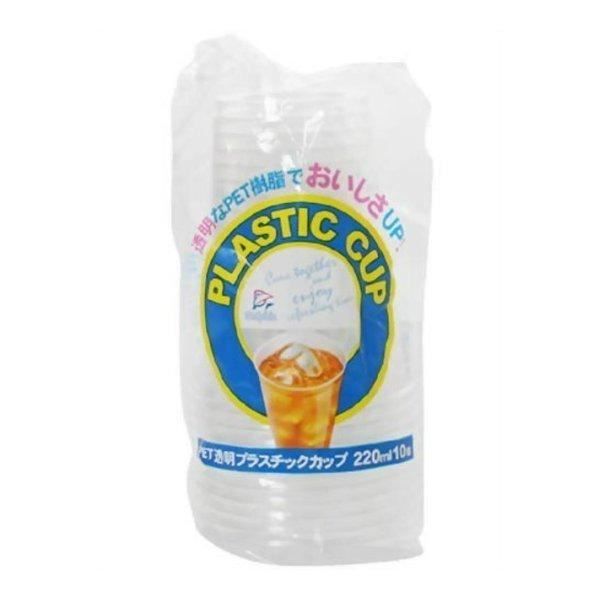 まとめ買い-200点セット ＤＮ プラスチックカップ２２０ＭＬ １０個 日本デキシー 使い捨て食器 コップ