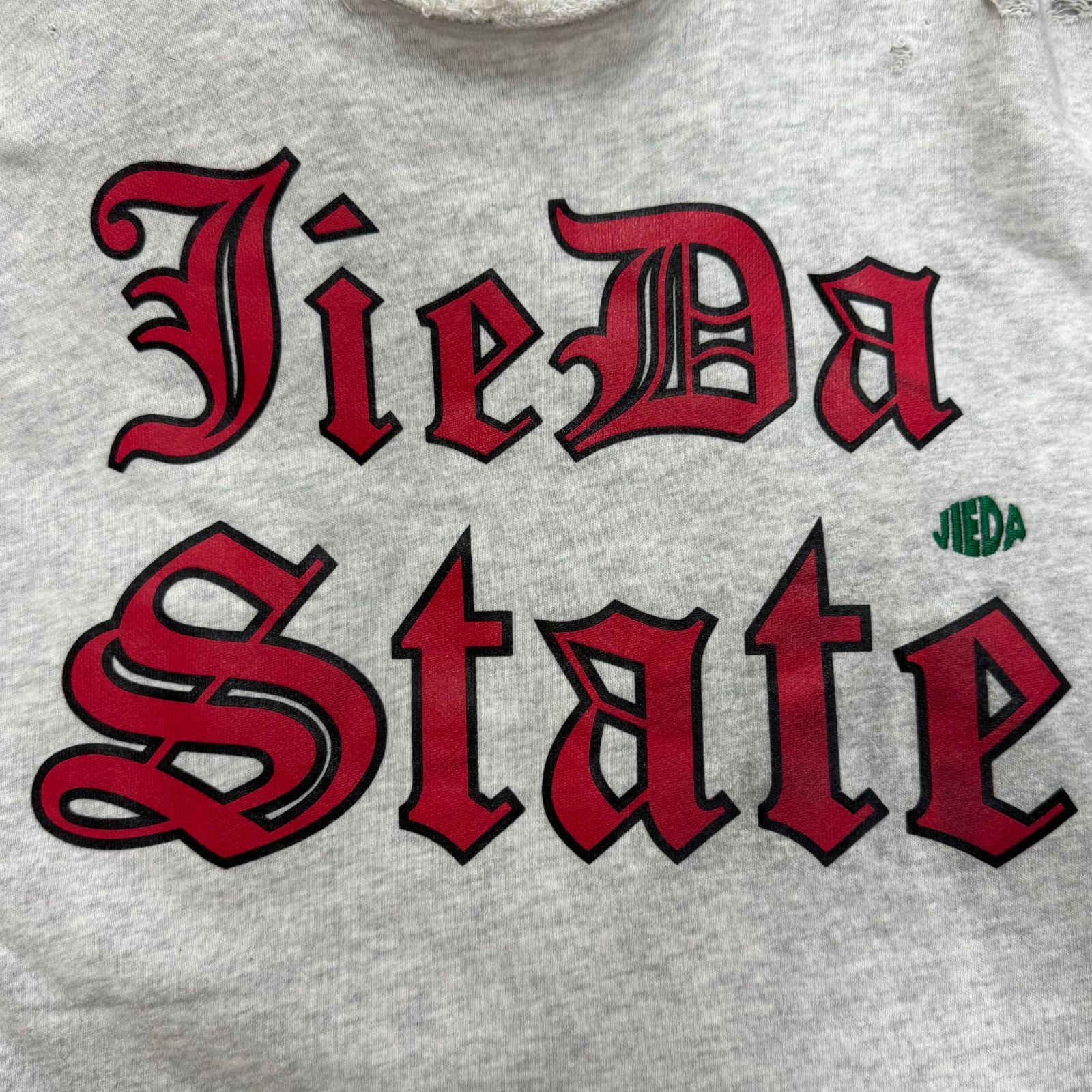 参考上代29700円 JieDa 23AW JieDa STATE SWEAT HOODIE ジエダステート 