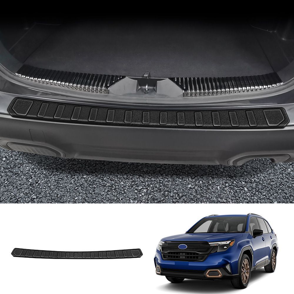 スバル フォレスター ABS製 外置きリアバンパープロテクター 傷防止 耐摩耗 左右ハンドル共用