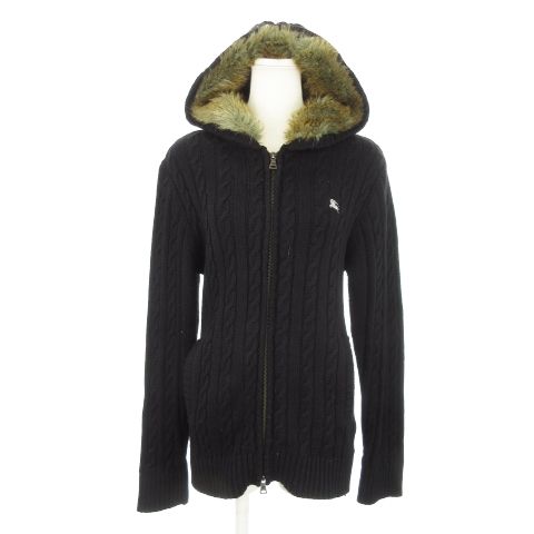 バーバリーブラックレーベル BURBERRY BLACK LABEL ニットパーカー