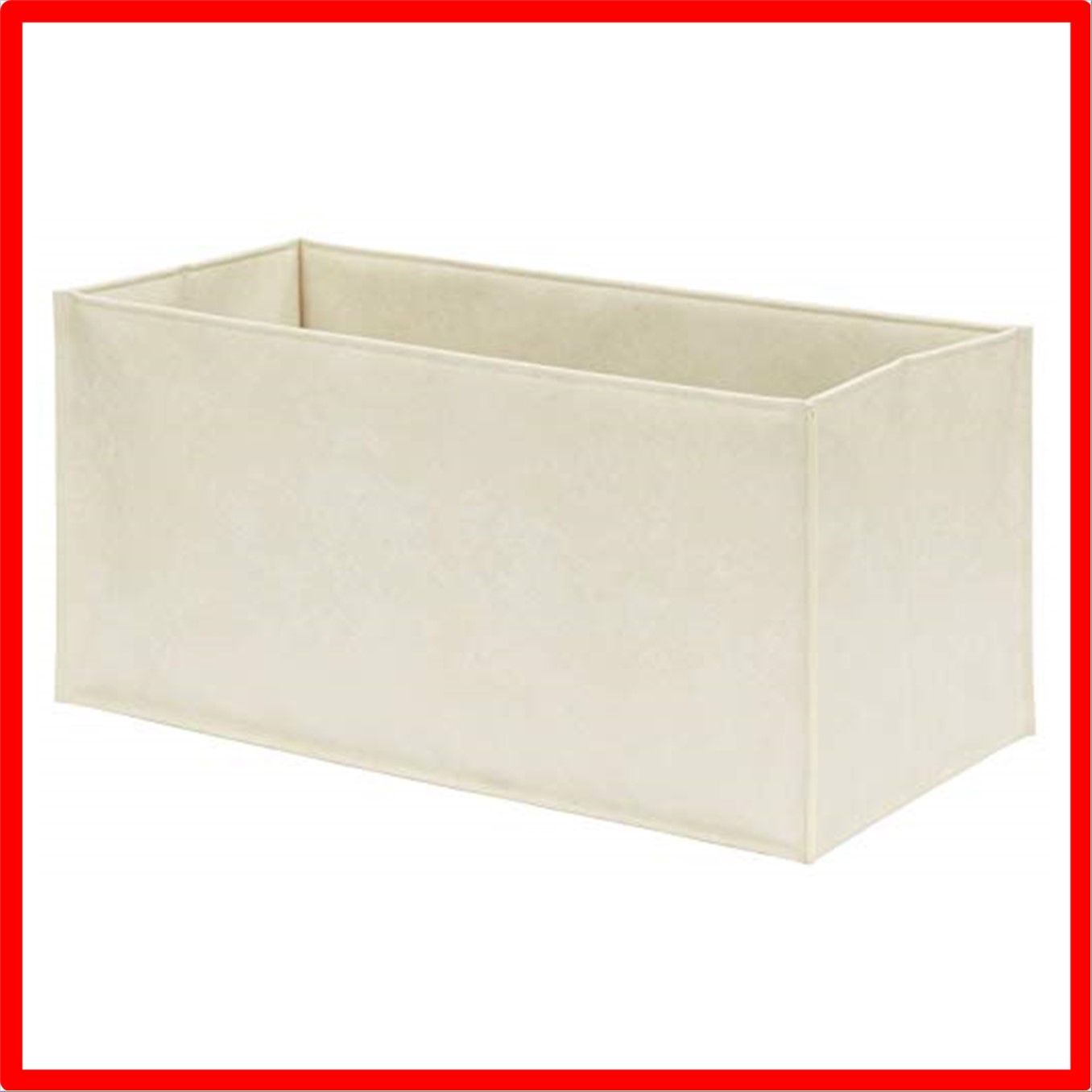 【色: オフホワイト】サキSaki 収納ボックス オフホワイト 使用時約幅44×