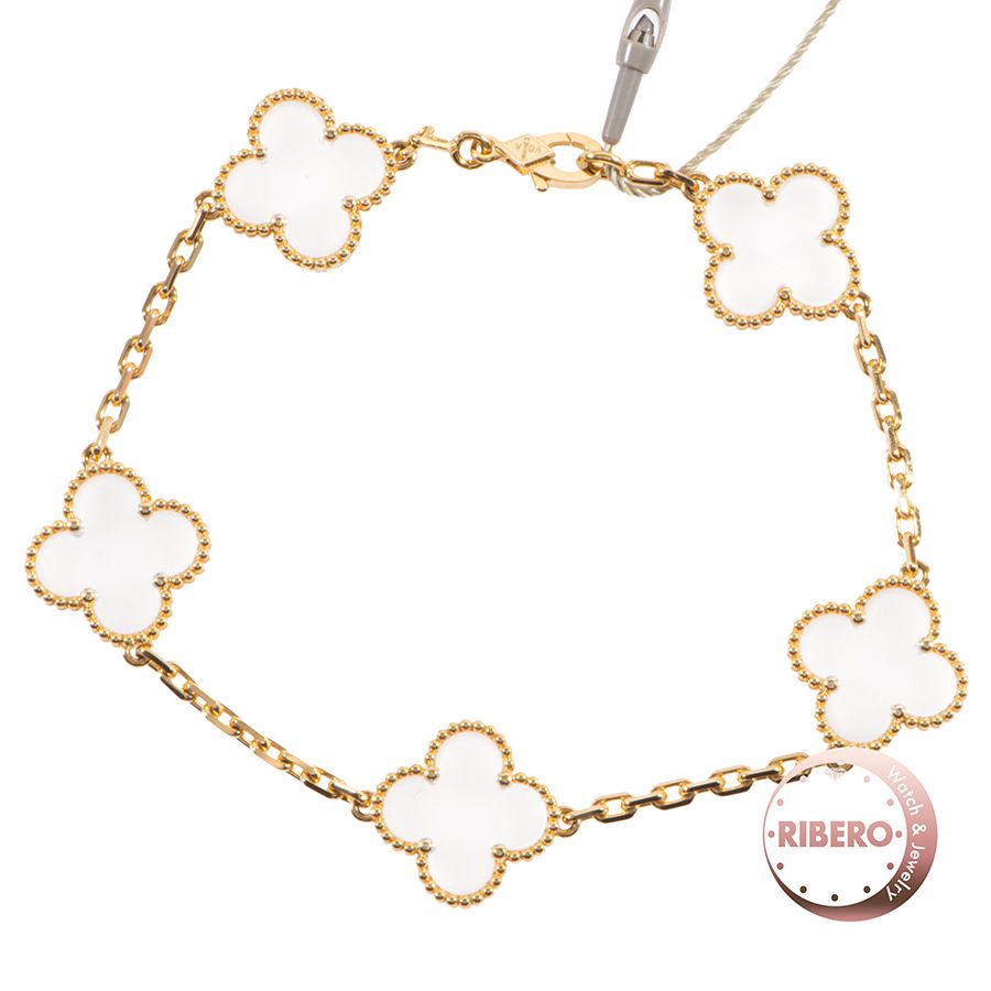 美品⭐️ヴァン クリーフ＆アーペル【ヴィンテージ アルハンブラ ブレスレット】 楽天市場】ヴァンクリーフ＆アーペル Van Cleef & Arpels