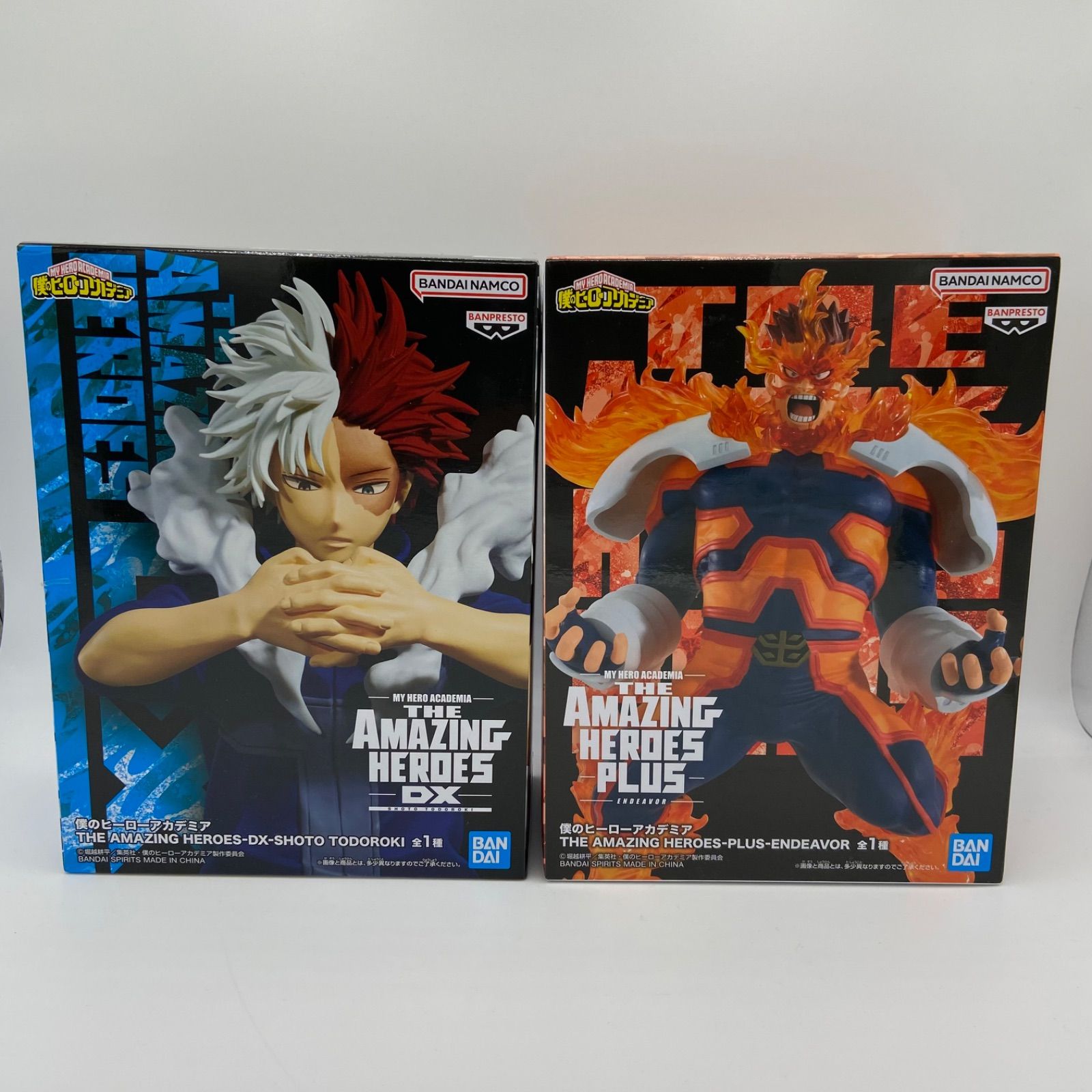 未開封 僕のヒーローアカデミア 二点セット THE AMAZING HEROES DX 轟  