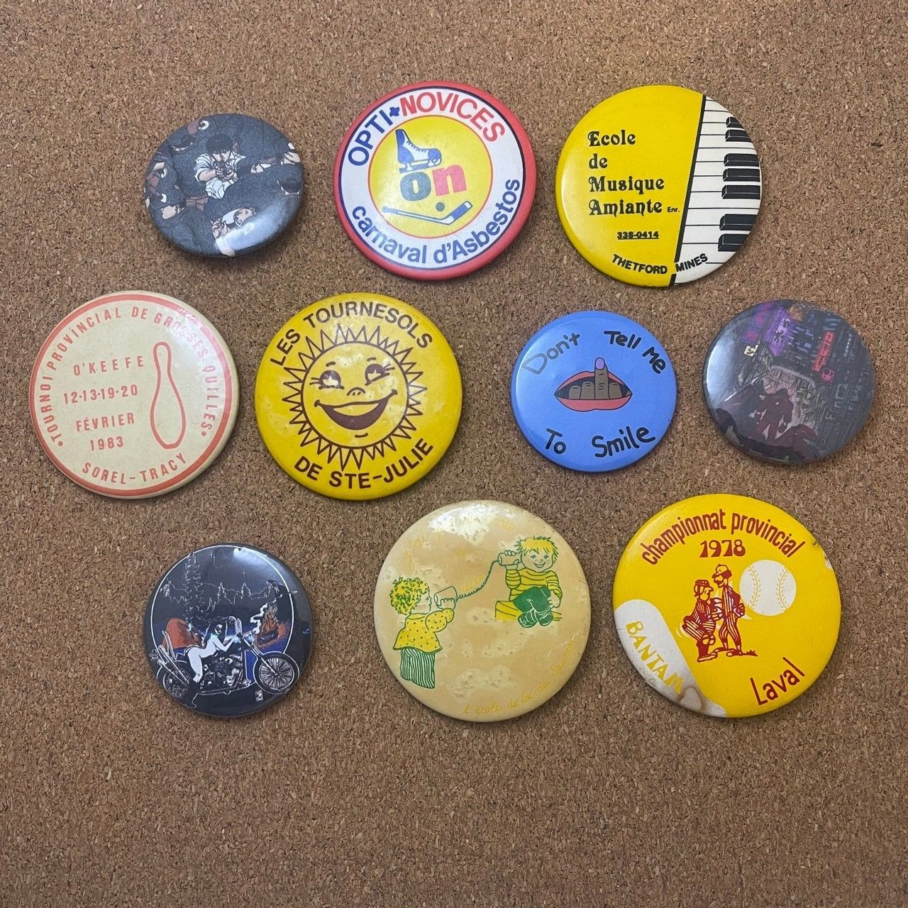 缶バッジ ビンテージ アンティーク BP 50s ~ 60s 70s 80s 90s
