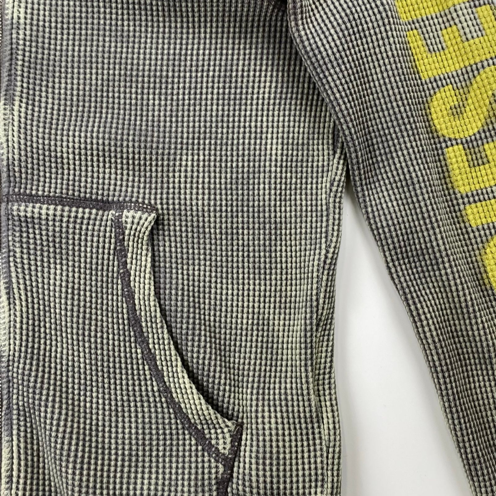 24SS DIESEL ディーゼル / S-GINAFY-ZIP ワッフル ジャケット