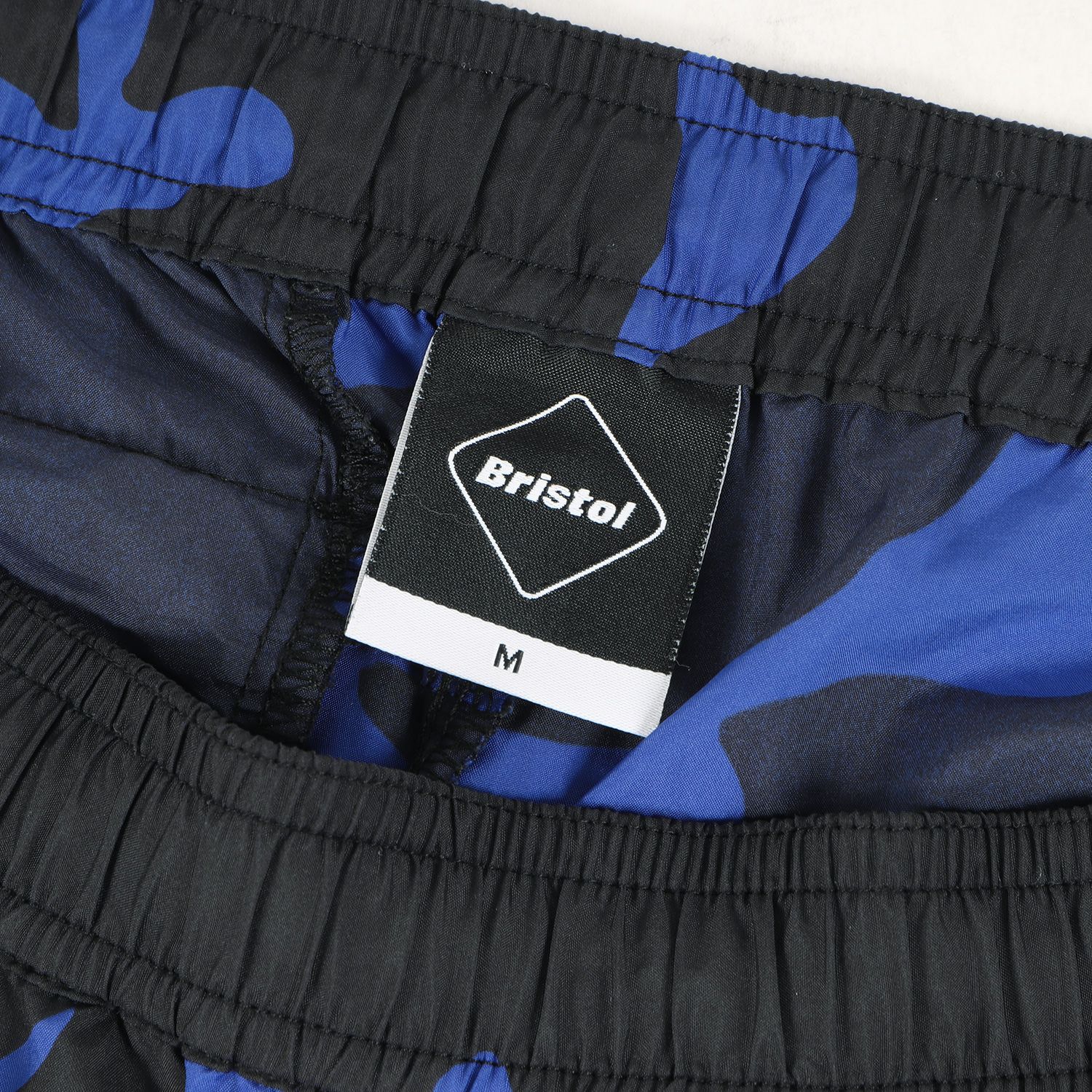 F.C.Real Bristol エフシーレアルブリストル パンツ サイズ:M カモフラージュ 柄 プラクティス ショーツ TEAM PRACTICE  SHORTS 18AW ブルーカモ 迷彩 ボトムス ズボン ショートパンツ FCRB