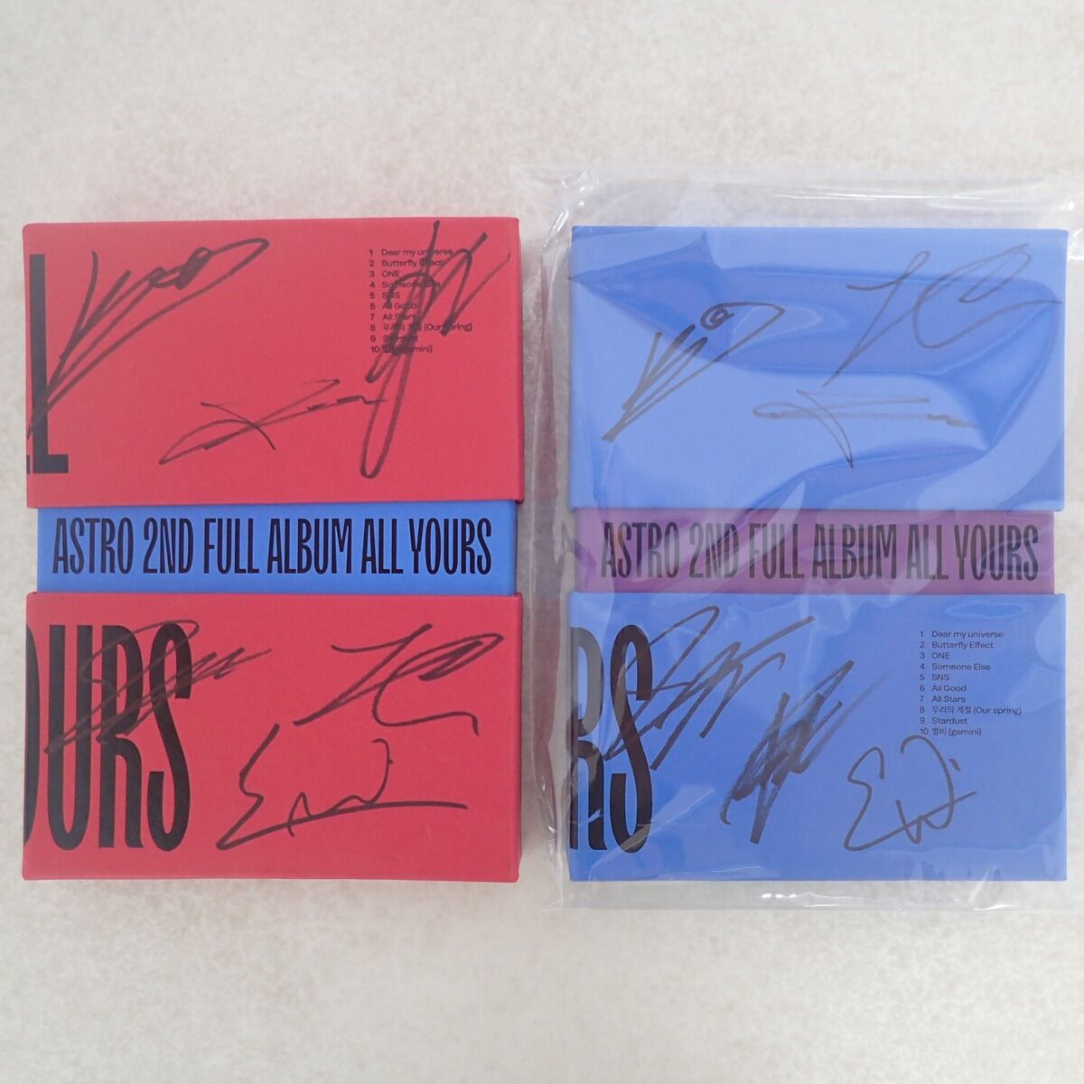 ASTRO 2nd Full Album All Yours YOU ver./ME ver. サイン入り