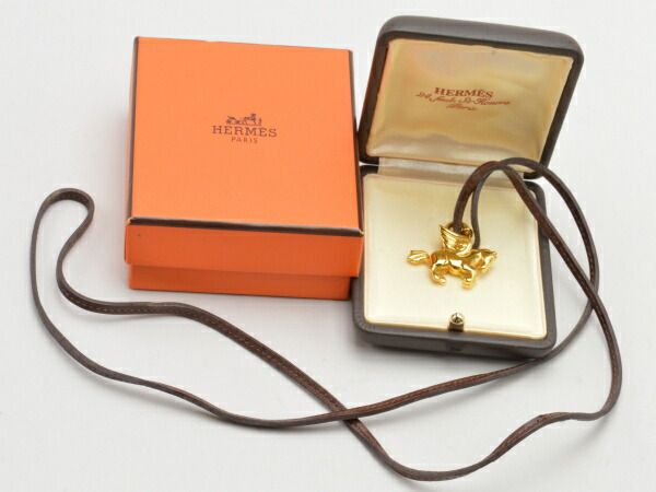 エルメス HERMES 1993年限定 カデナ ペガサス バッグチャーム