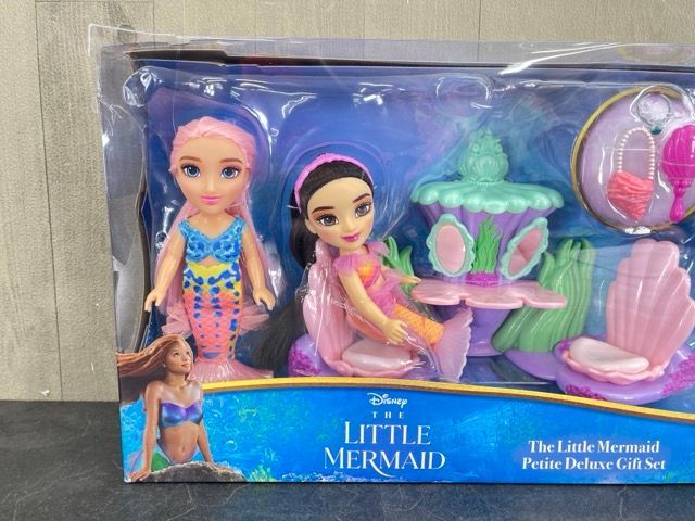 ディズニーユニベアシティ　リトルマーメイドセット 訳あり DISNEY ディズニープリンセス ミニドール デラックス
