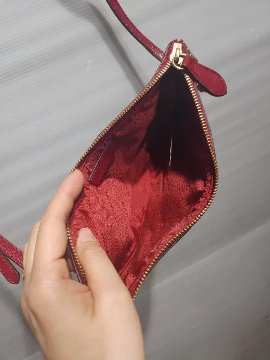 クロスバッグ バーガンディー