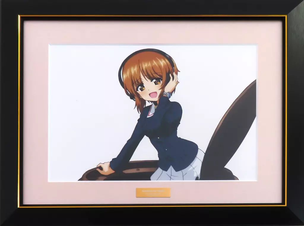 ガールズ＆パンツァー 最終章 西住みほ コラボウオッチ着用　キャラファイングラフ ガールズ＆パンツァー 最終章 西住みほ コラボウオッチ着用 キャラ