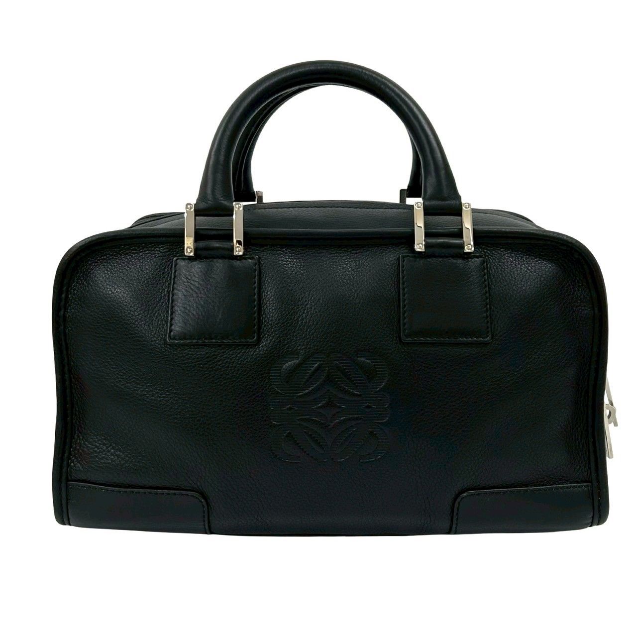 美品✨　ロエベ 2way ボストンバッグ アマソナ50 アナグラム　ブラック 楽天市場】【バッグ】LOEWE ロエベ アマソナ50 アナグラム