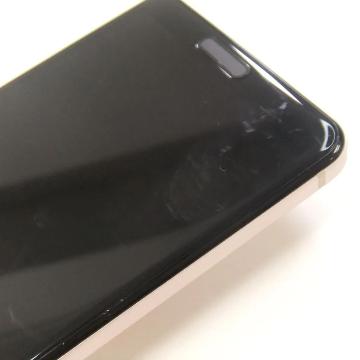 中古】 AQUOS sense5G SHG03 ライトカッパー au SIMロック解除済