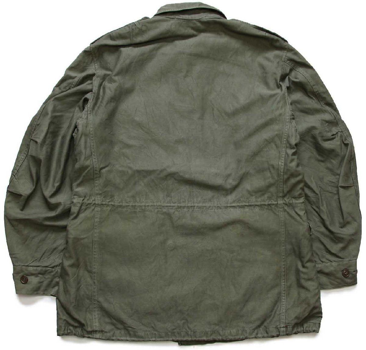 M51 フィールドジャケット　M アメリカUSA軍　放出品　ARMY 50s 緑 50s 米軍 U.S.ARMY パッチ付き M-51 フィールドジャケット
