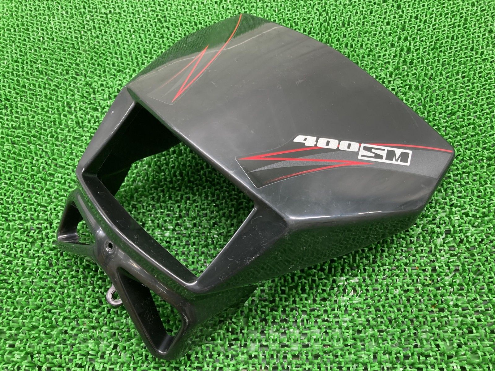 パーツ DR-Z400SM ライトカウル 黒 29F スズキ 純正 バイク 部品 SK44A