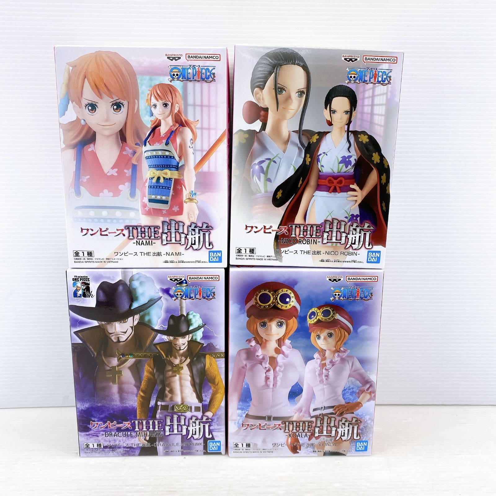 ◇ONE PIECE ワンピース THE 出航 フィギュア 4体セット 美品◇ - メルカリ