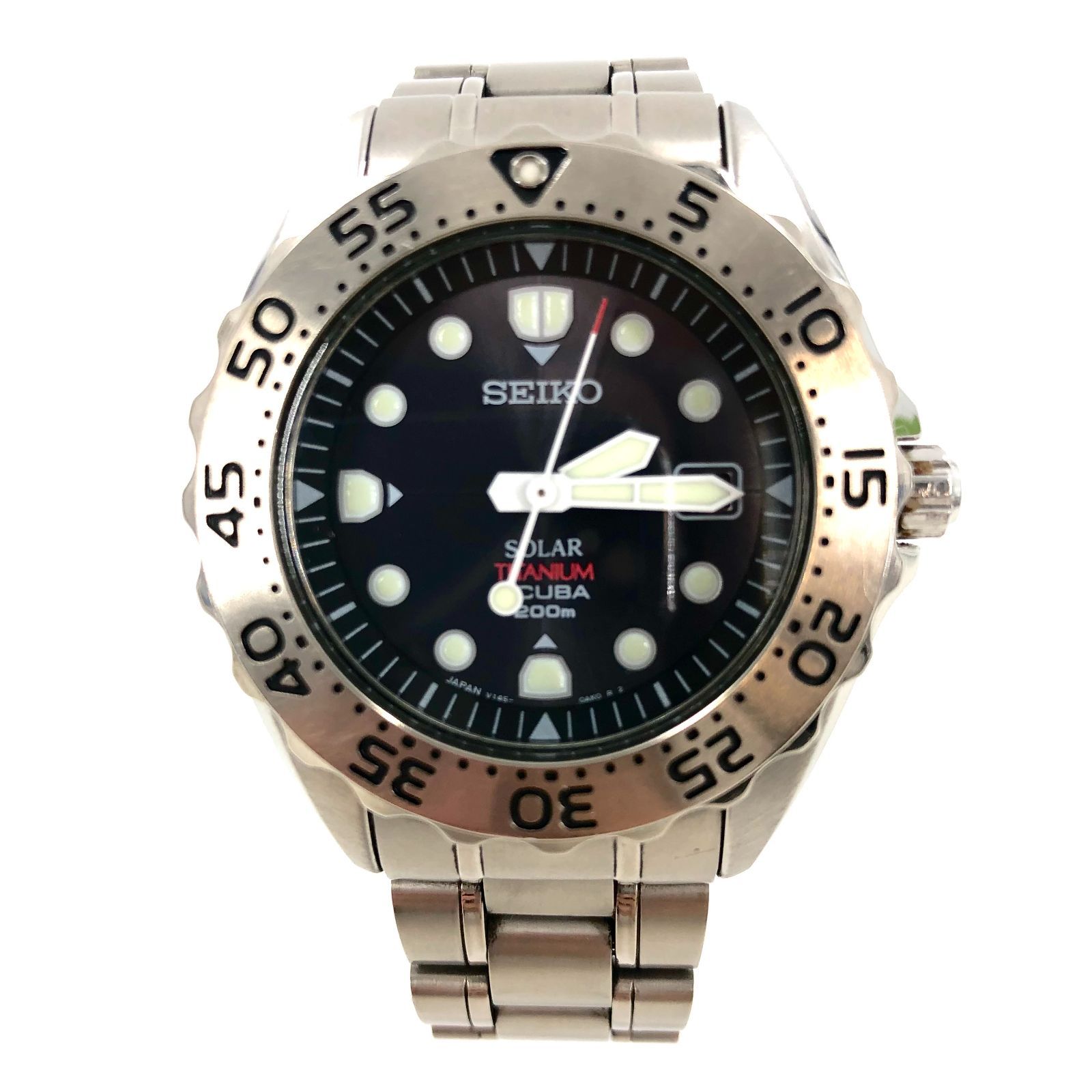 SEIKO セイコー エアダイバー AIR DIVERS SCUBA 200m V145-0AH0