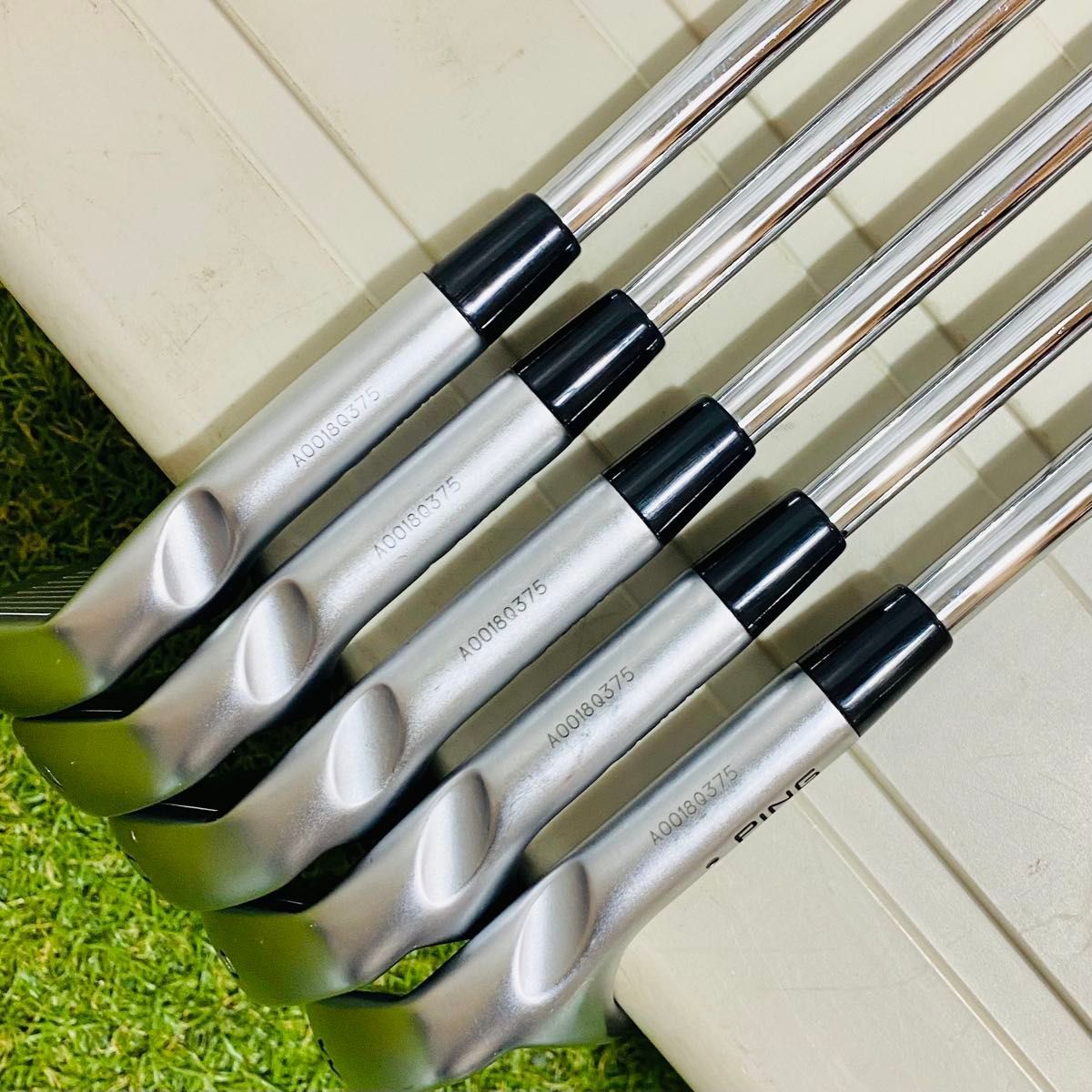 【良品】大人気モデル ピン i59 黒ドット メンズアイアンセット 5本 R 良品】大人気モデル ピン i59 黒ドット メンズアイアンセット 5