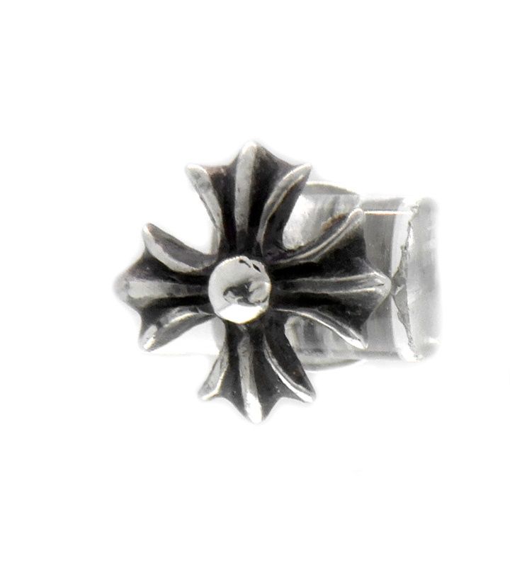 クロムハーツ CHROME HEARTS No2 CH PLS CH プラス スタッド シルバー ピアス n8669