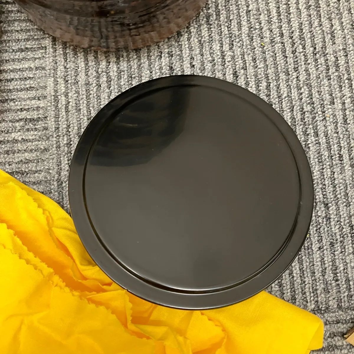 KD-004 茶道具 瀬戸一重口水指 了生 水差し 茶道具 工芸品