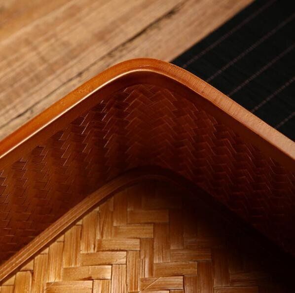 |茶道具籠|茶道具|竹編細工籠|收納盒|竹細工|