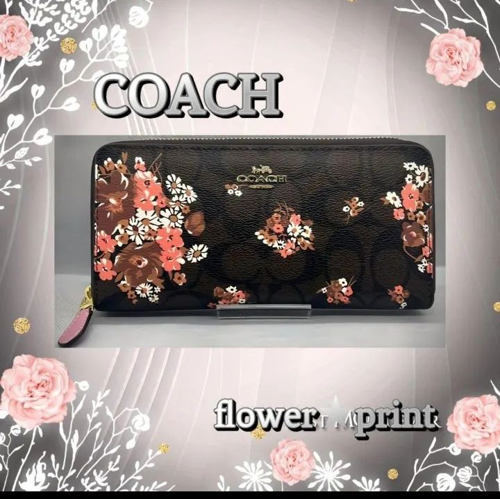 ✳️ Sale 匿名配送 新品 ✳️ COACH コーチ ブーケ 財布 ✳️ - 〜麗