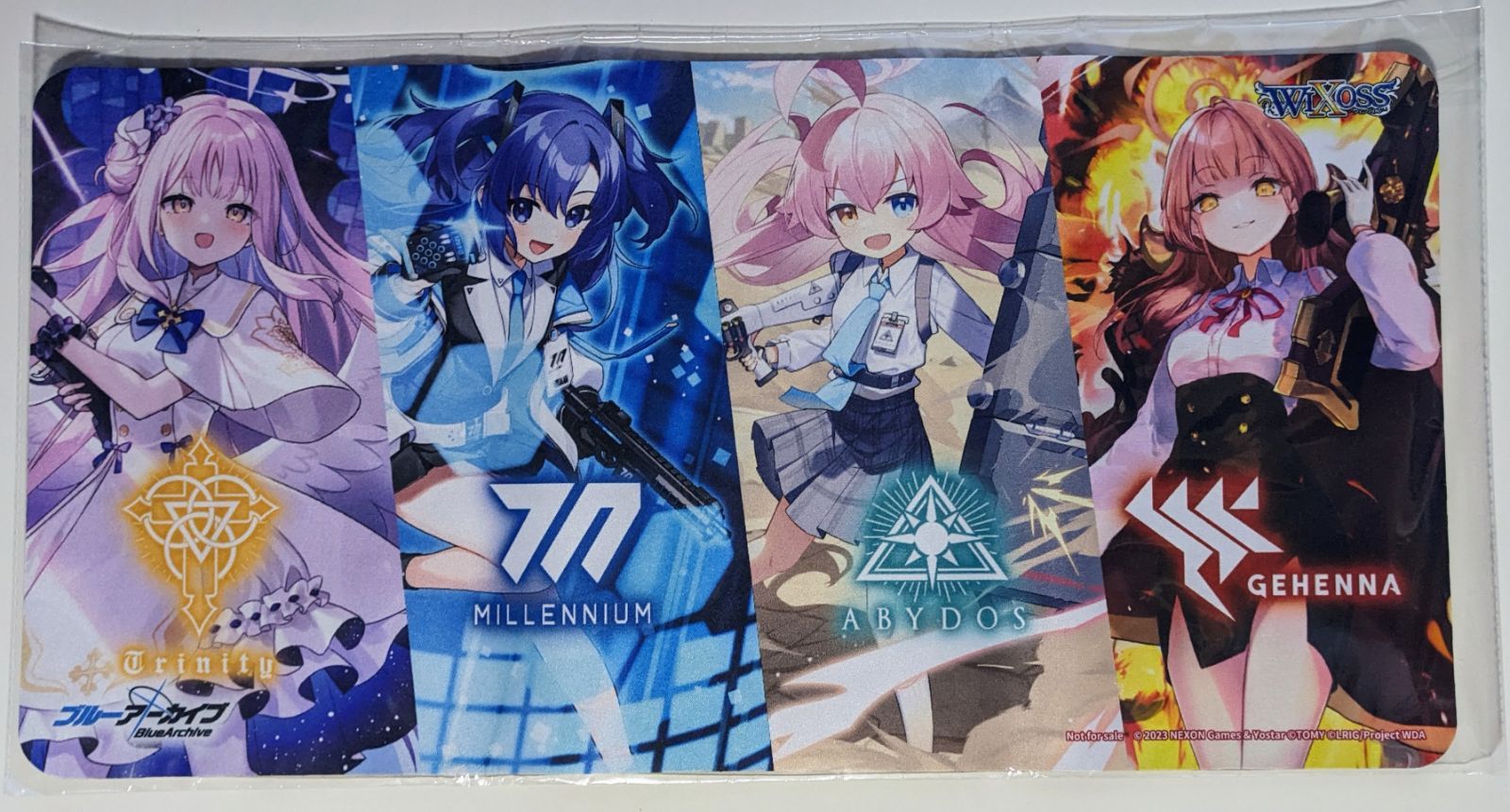 wixoss ウィクロス プレイマット ブルーアーカイブ ブルアカ