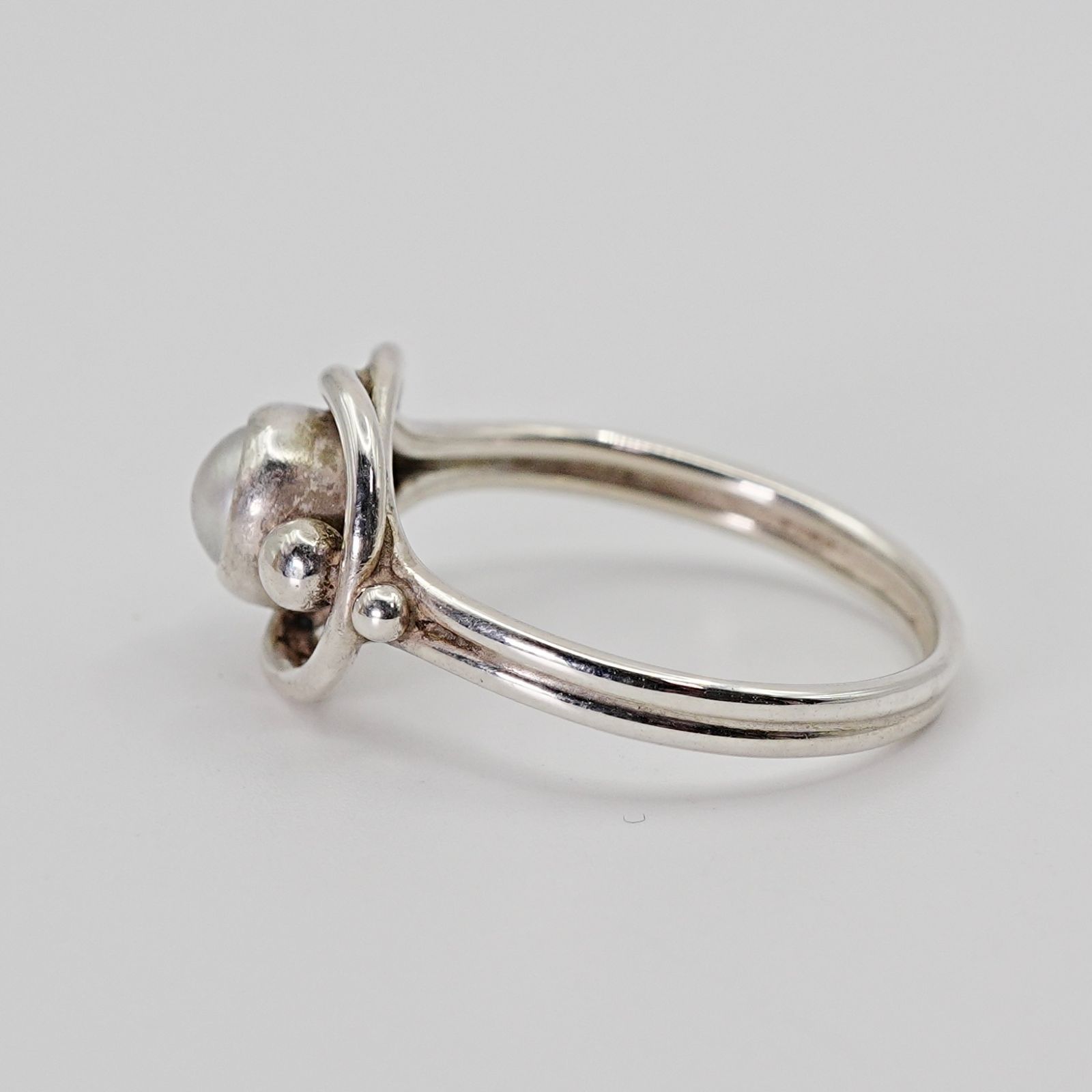 【美品】ジョージ ジェンセン　ムーンライトブロッサム リング ムーンライト ブロッサム(MOONLIGHT BLOSSOM) リング I Georg Jensen