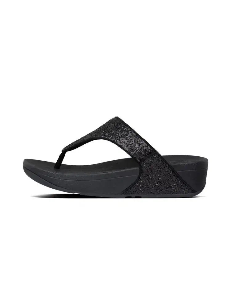 FITFLOP フィットフロップ グリッター 黒 ビーチサンダル スリッパ 225