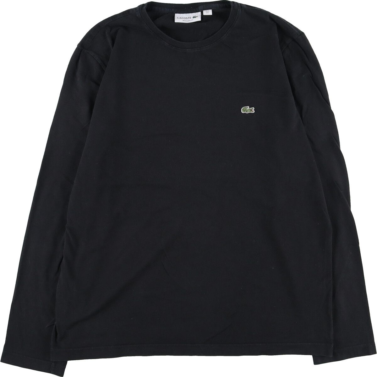 古着 ラコステ LACOSTE REGULAR FIT ロングTシャツ ロンT メンズL/eaa425943
