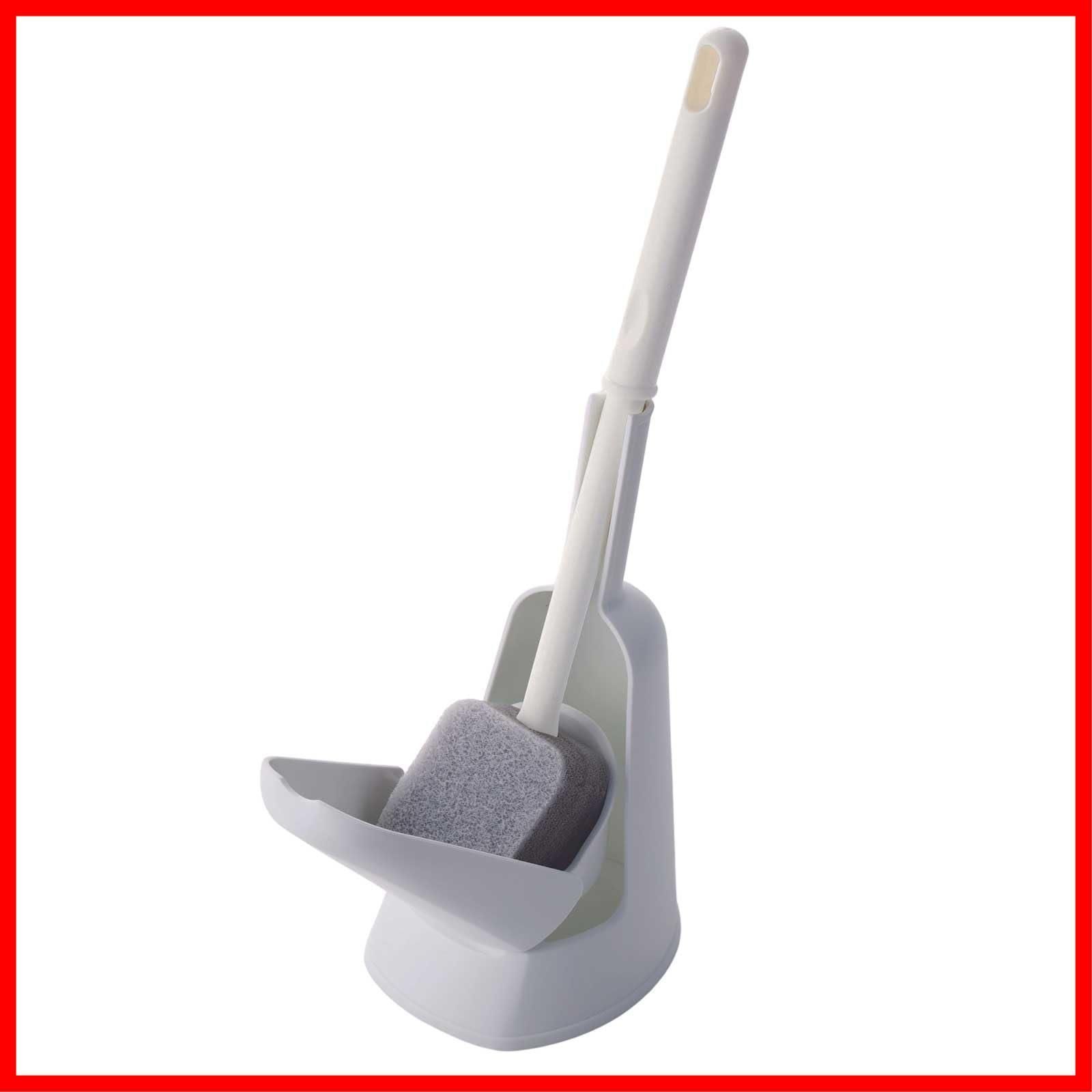 トップ産業 Top-sangyo トイレブラシ ゴムピカ トイレ便器用スポンジ ケース付 クリーナー たわし シート 掃除 清掃 輪ジミ 黒ずみ 水あか 洗剤いらず お手洗い 便所 新生活 引越し 家族 65095900