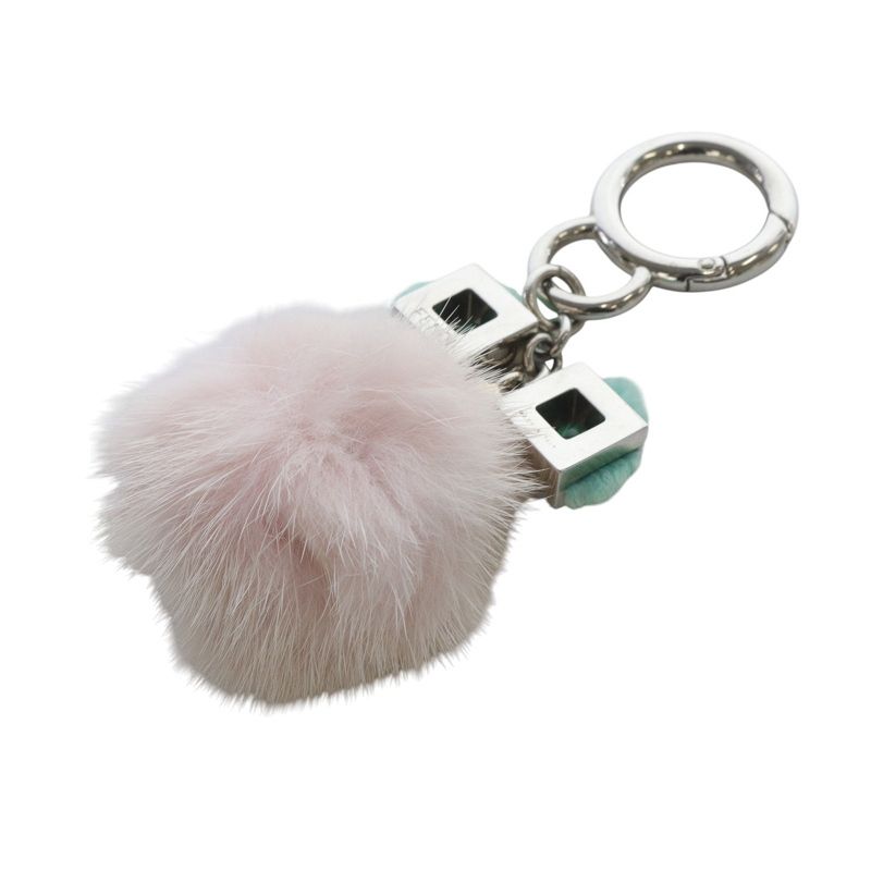 極美品✨フェンディ FENDI ポンポンバッグチャーム ファー ピンク ベージュ 楽天市場】【FENDI】 フェンディ ポンポン チャーム ファー