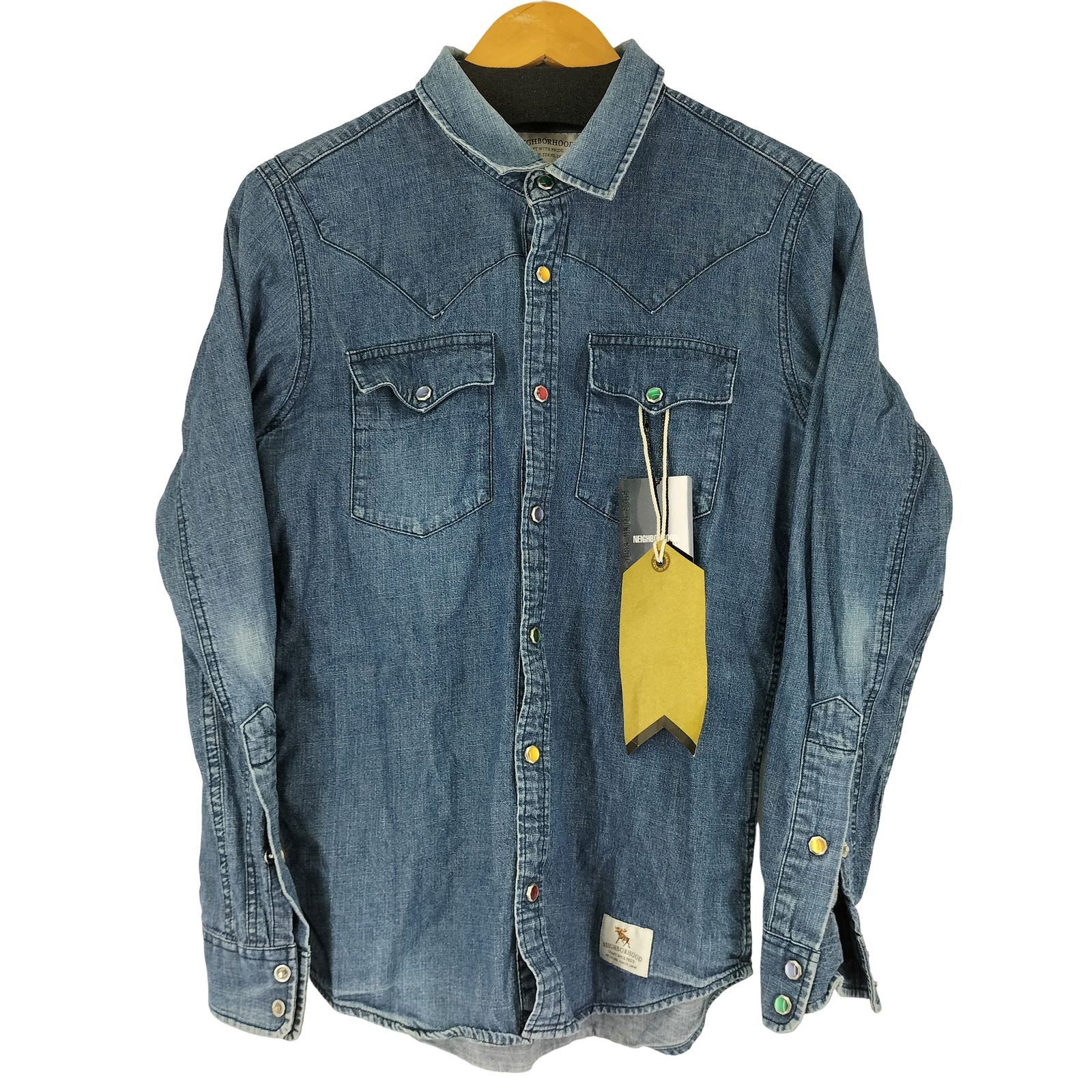 NEIGHBORHOOD ネイバーフッド DEAD WOOD デニム シャツ ネイバーフッド NEIGHBORHOOD DEAD WOOD DENIM SHIRT. メンズ
