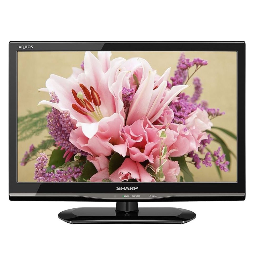 シャープ 19V型 液晶 テレビ AQUOS LC-19K20-B ハイビジョン 2015年製 B-CASカード リモコン付属